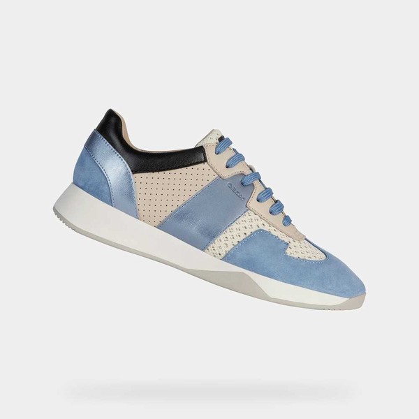 Geox Respira Off-White Womens Sneakers SS20.4UH1150